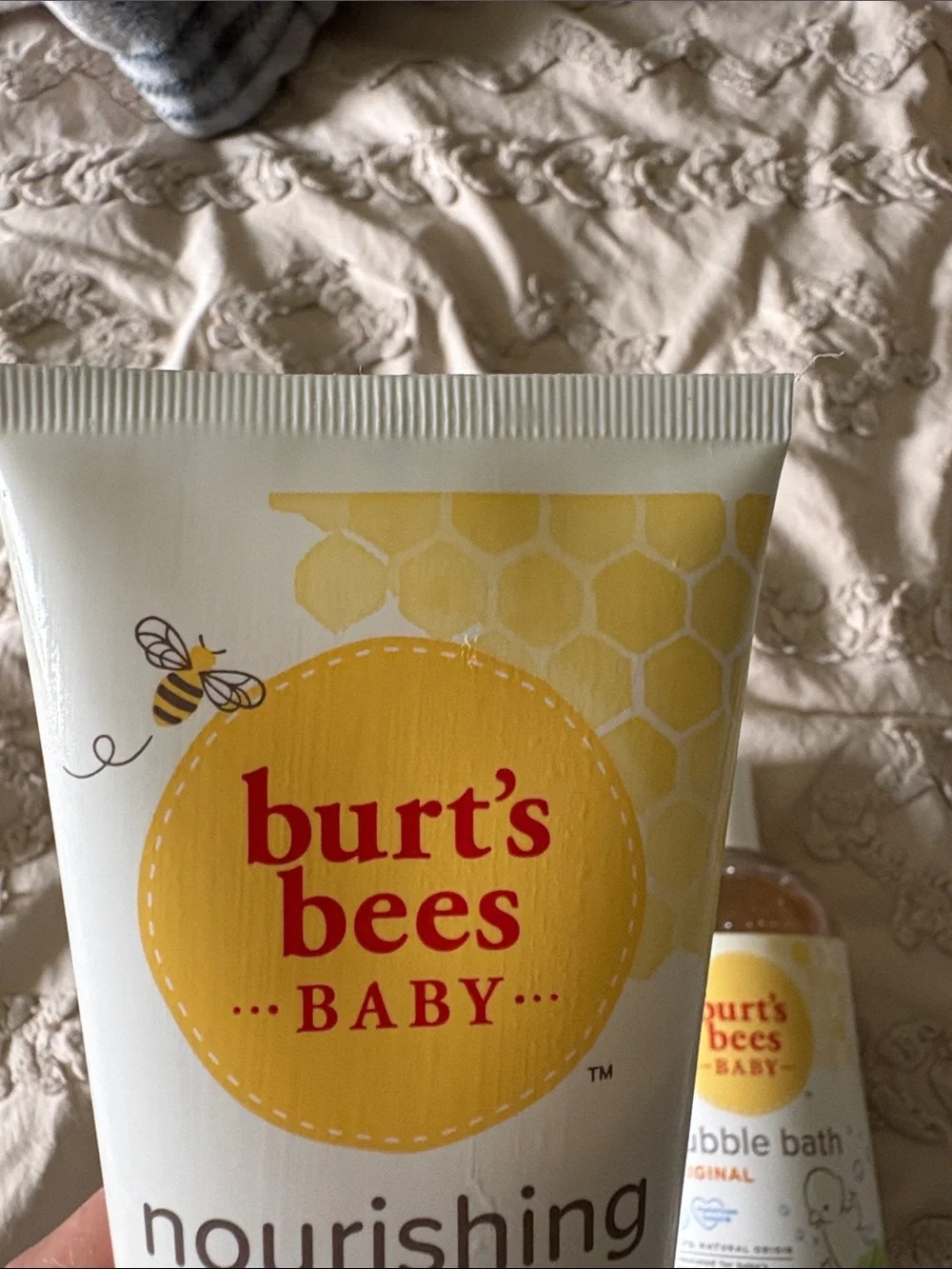 Burt's Bees Baby Original Bath Set - White, Yellow, Green